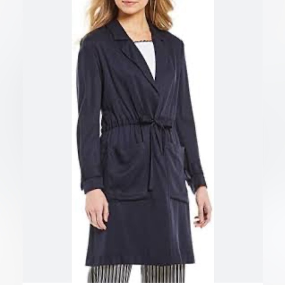 Theory tensel tie waist soft jacket, size S - Picture 1 of 6